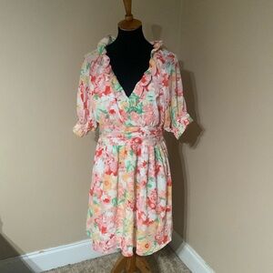 Boutique dress NWT Size large Floral print